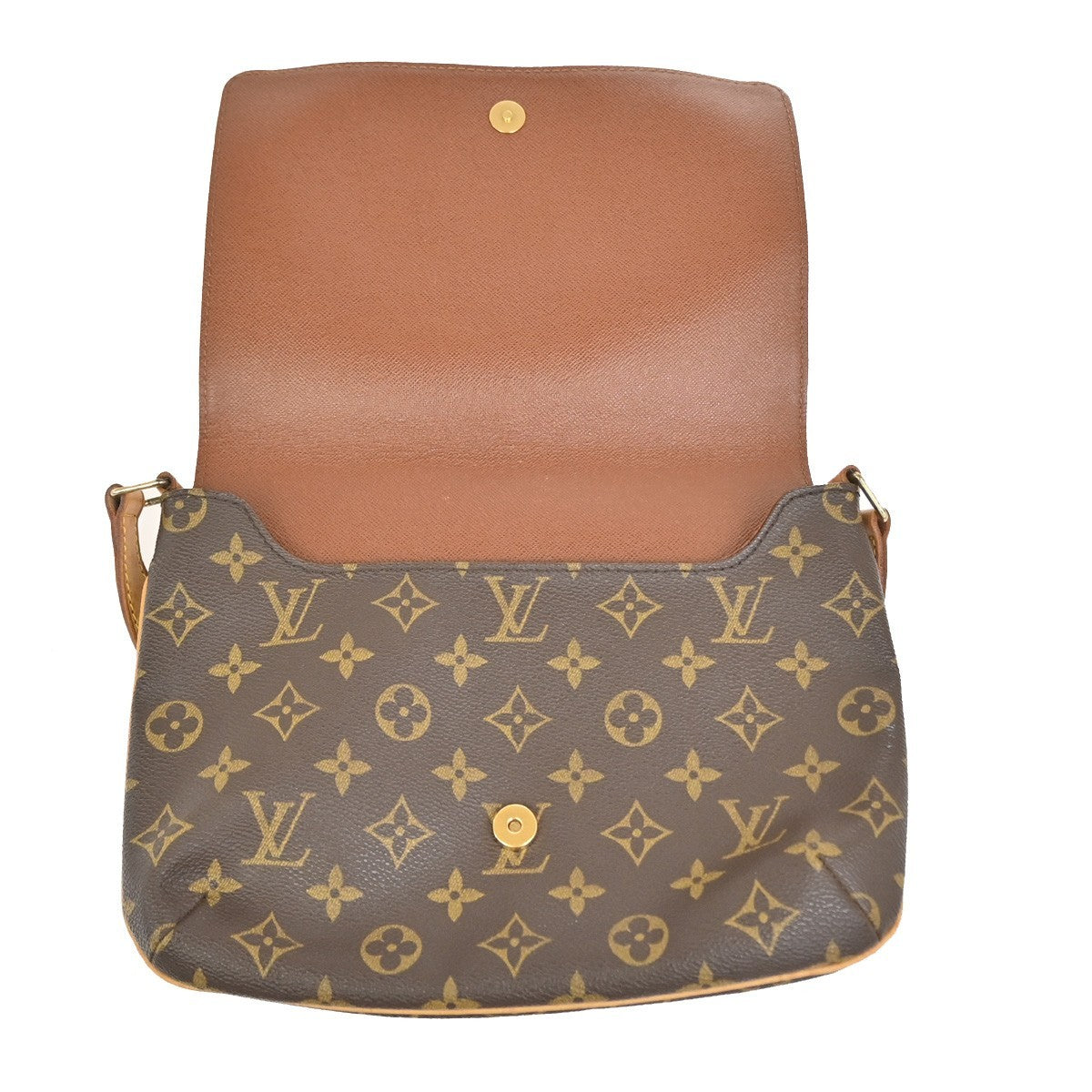 Louis Vuitton Musette Tango Monogram Canvas, Brown, Canvas, Shoulder Bag
