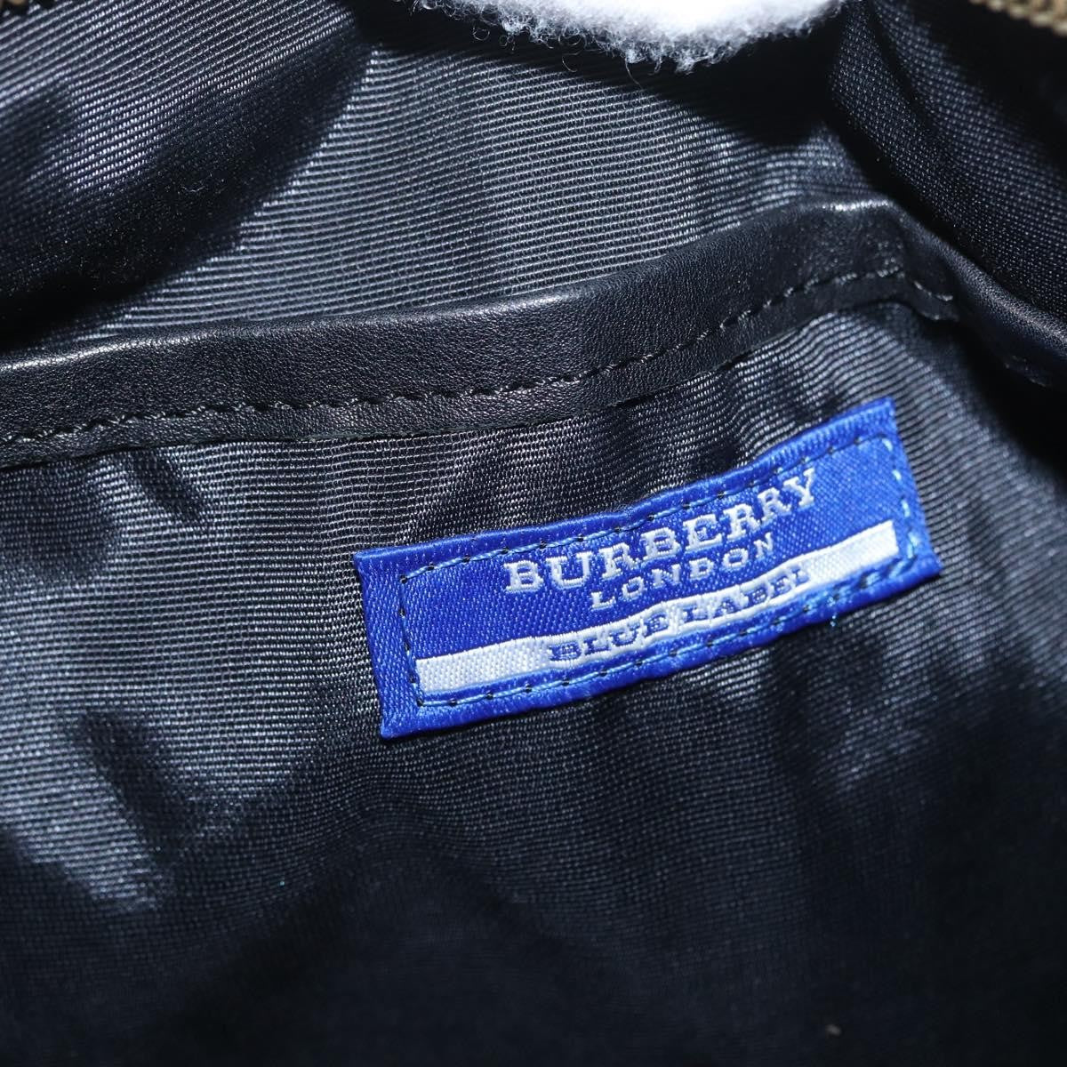 Burberry Blue Label Canvas, Black, Canvas, Shoulder Bag