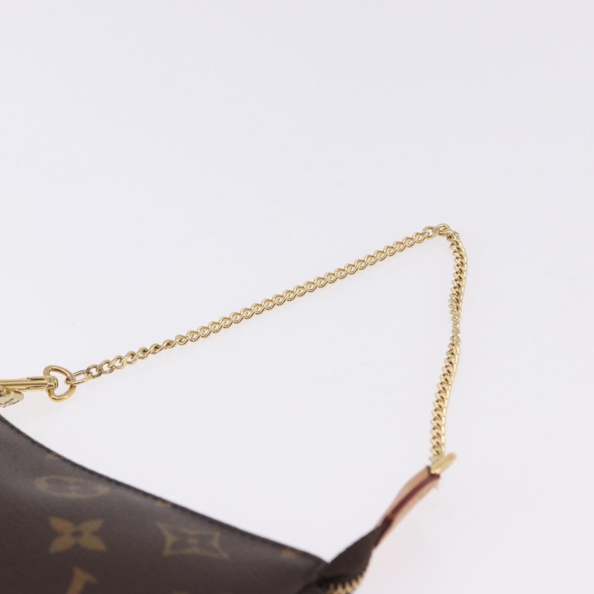 Louis Vuitton Mini pochette accessoires Canvas, Brown, Canvas, Clutch