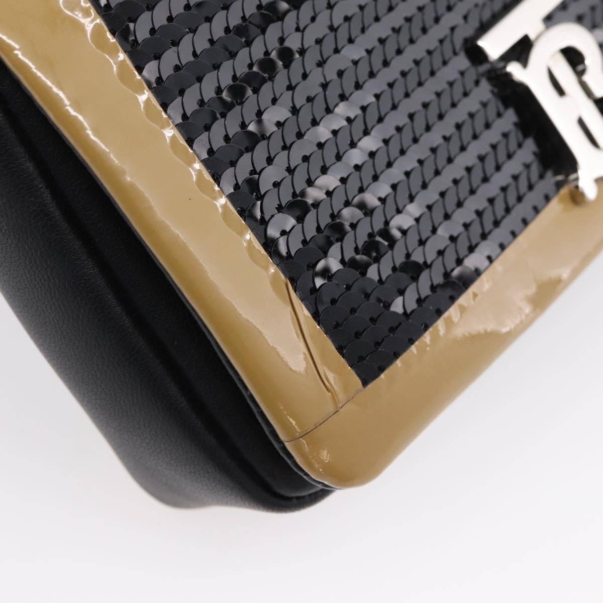 Burberry Lola Quilted Lambskin, Black, Leather, Shoulder Bag