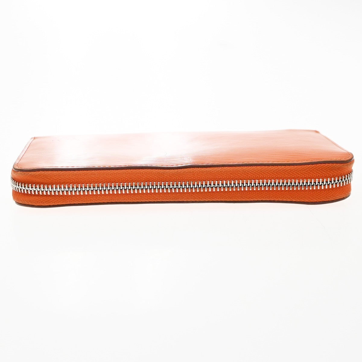 Louis Vuitton Zippy Organizer Epi Leather, Orange, Leather, Wallet