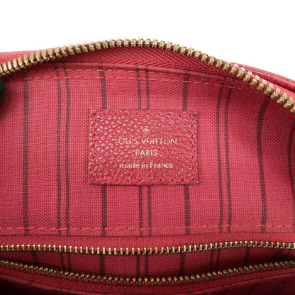 Louis Vuitton Speedy Bandouliere Monogram Empreinte Leather, Red, Leather, Handbag