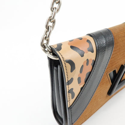 Louis Vuitton Twist Chain Limited Edition Monogram Canvas, Brown, Canvas, Crossbody Bag