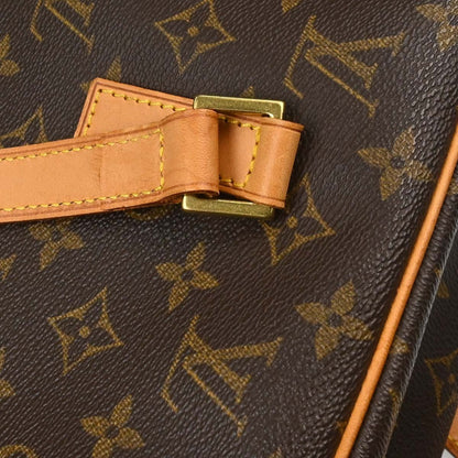 Louis Vuitton Cite Monogram Canvas, Brown, Canvas, Handbag