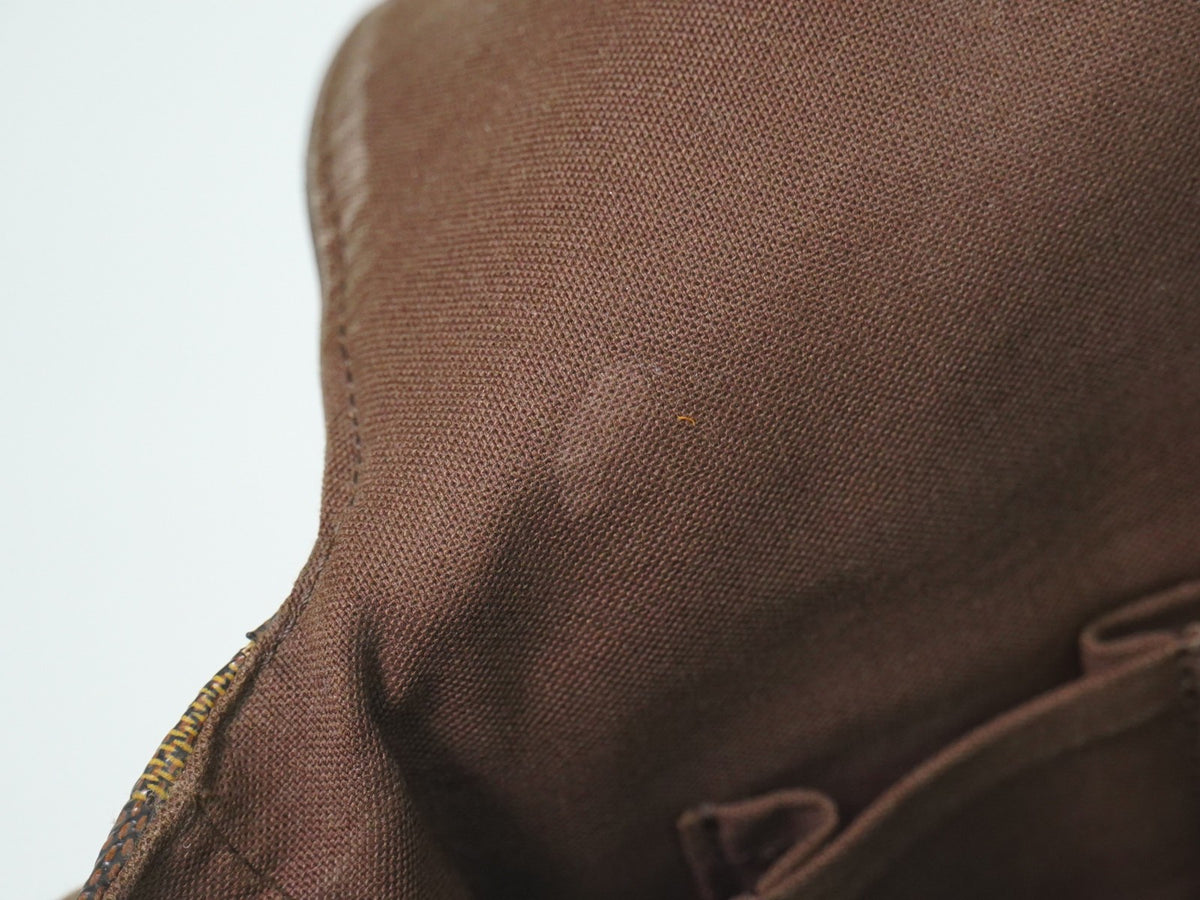 Louis Vuitton Brooklyn Damier Ebene, Brown, Canvas, Shoulder Bag