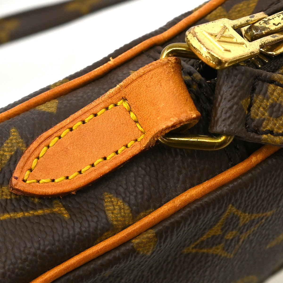 Louis Vuitton Danube Monogram, Brown, Canvas, Shoulder Bag