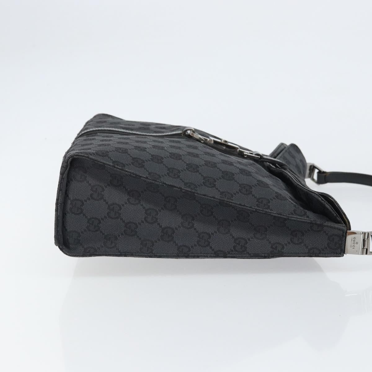 Gucci Jackie GG Canvas, Black, Canvas, Tote Bag