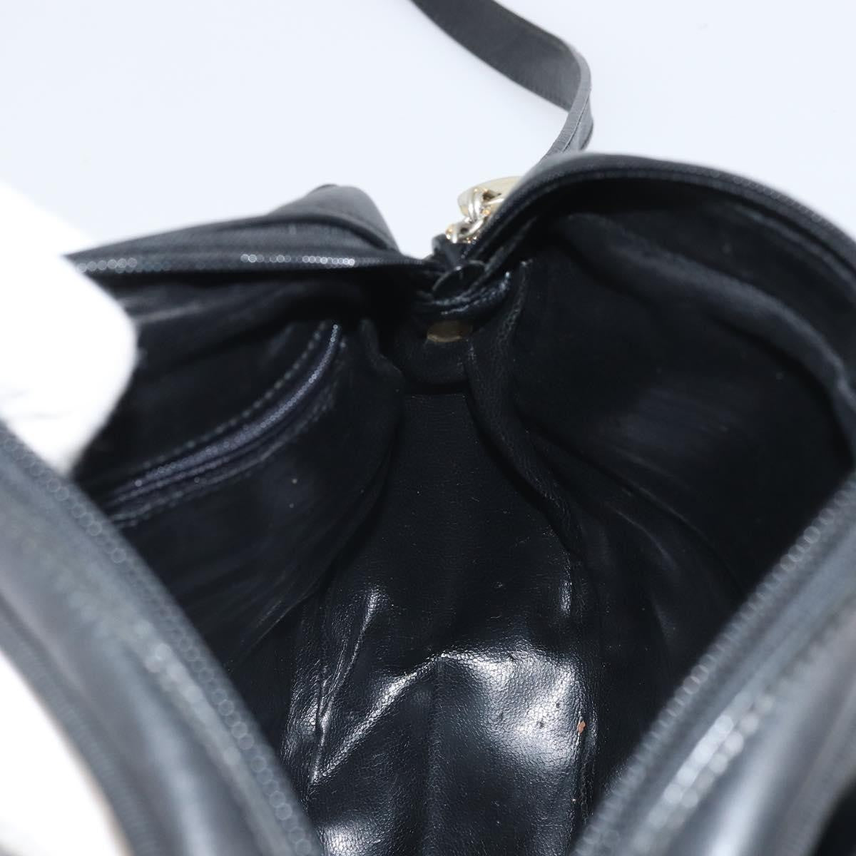 Salvatore Ferragamo Vara Bow camera Leather, Black, Leather, Shoulder Bag