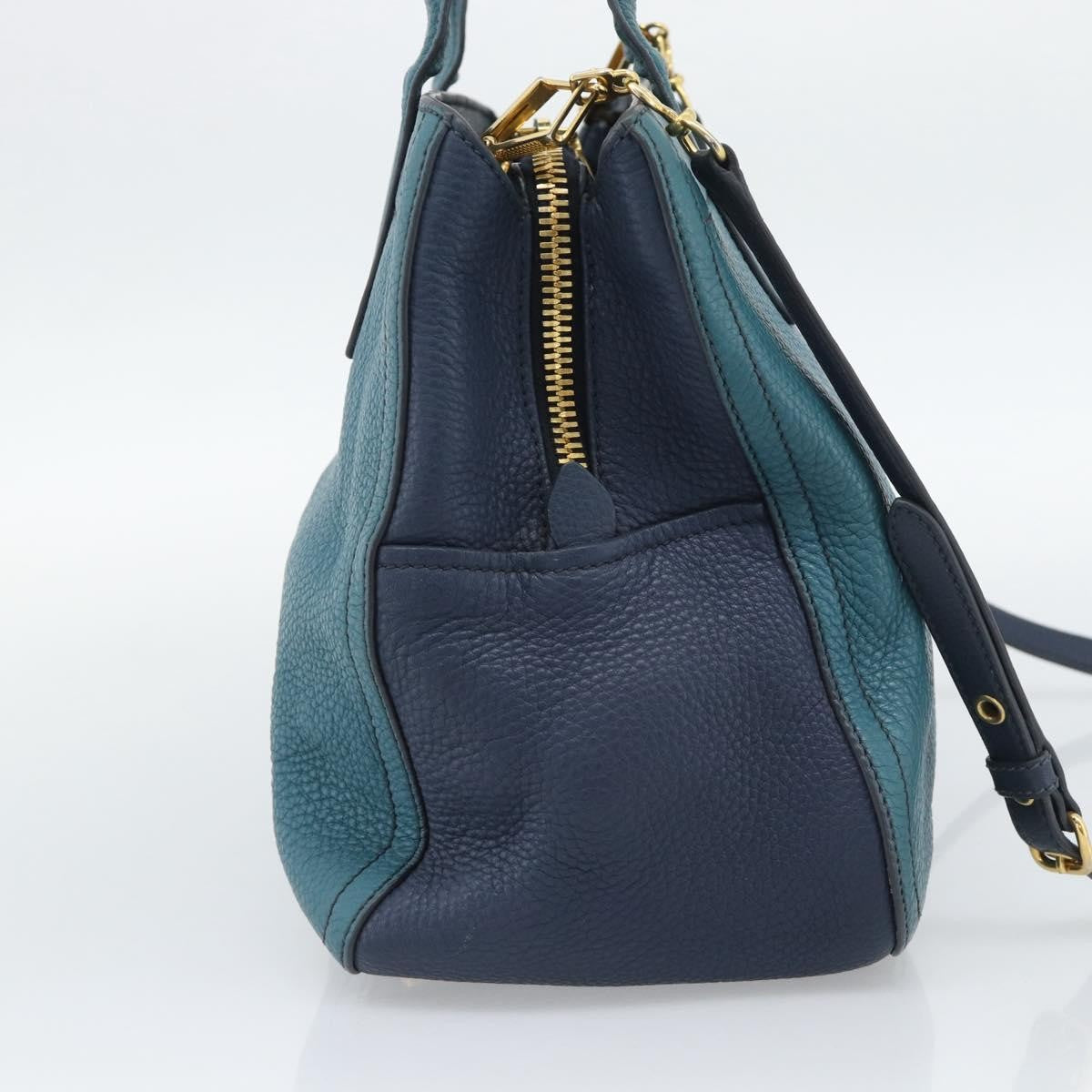 Miu Miu Vintage Leather, Green, Leather, Handbag