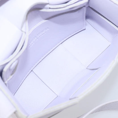 Bottega Veneta Cassette Maxi Intrecciato Leather, White, Leather, Clutch