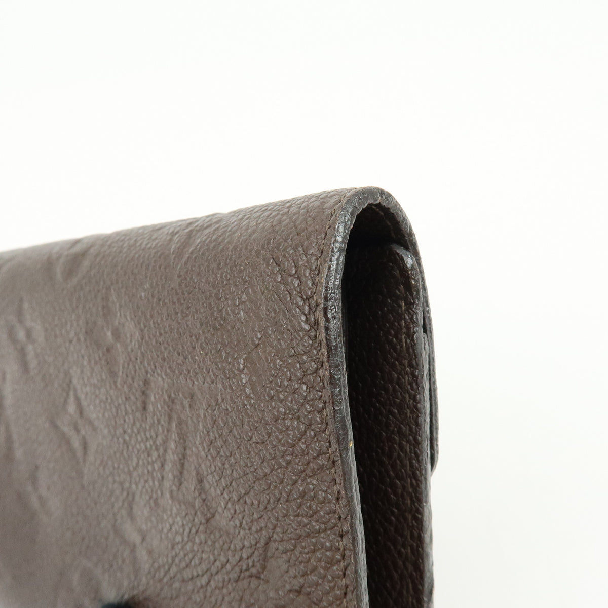 Louis Vuitton Curieuse Monogram Empreinte Leather, Brown, Leather, Wallet