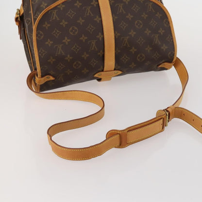 Louis Vuitton Saumur Monogram, Brown, Canvas, Shoulder Bag