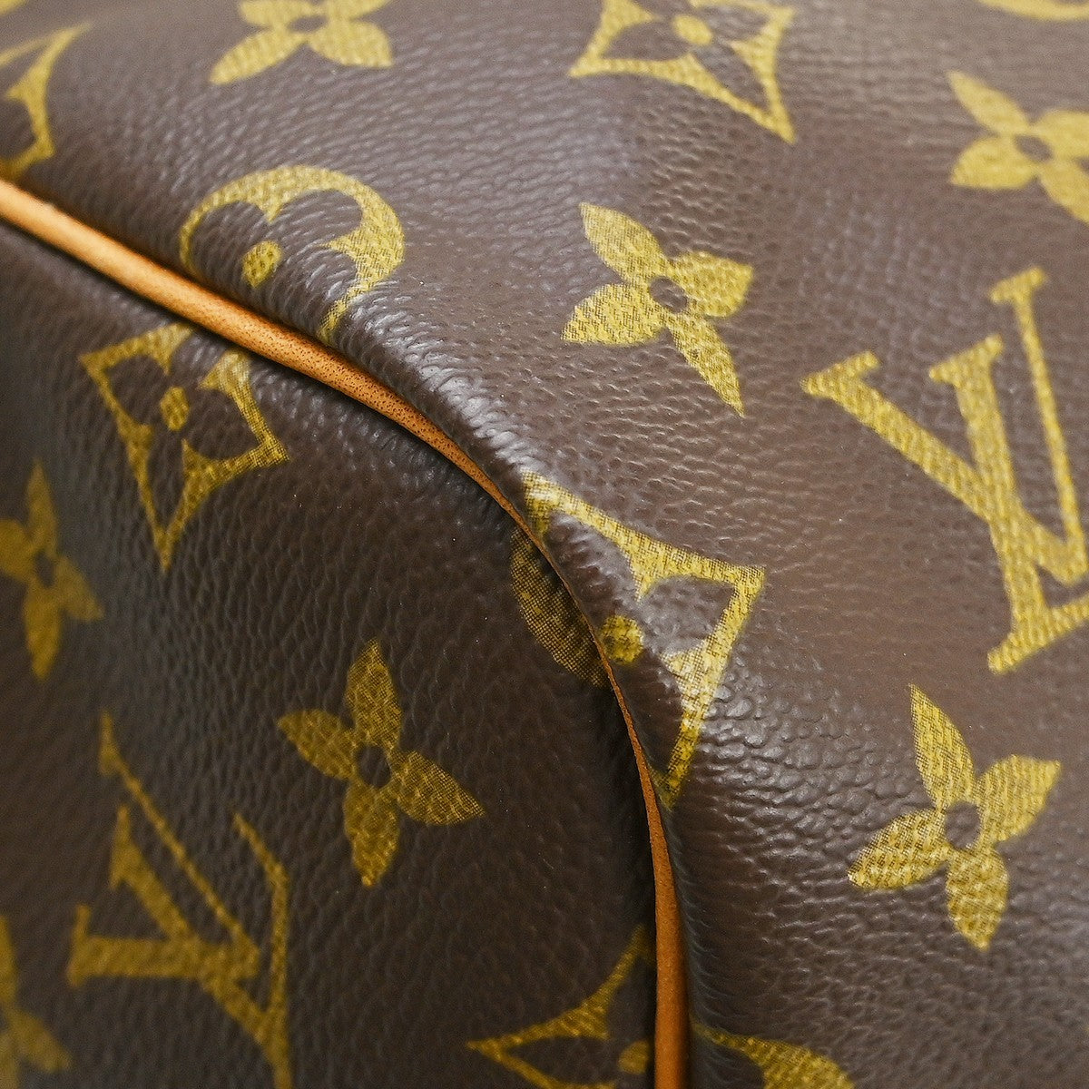 Louis Vuitton Keepall Monogram Canvas, Brown, Canvas, Handbag