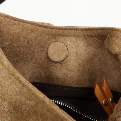 Burberry Blue Label Suede, Brown, Suede, Shoulder Bag