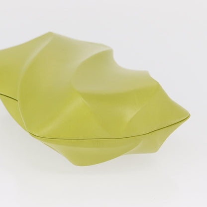 Bottega Veneta The Whirl Clutch Leather, Green, Leather, Clutch