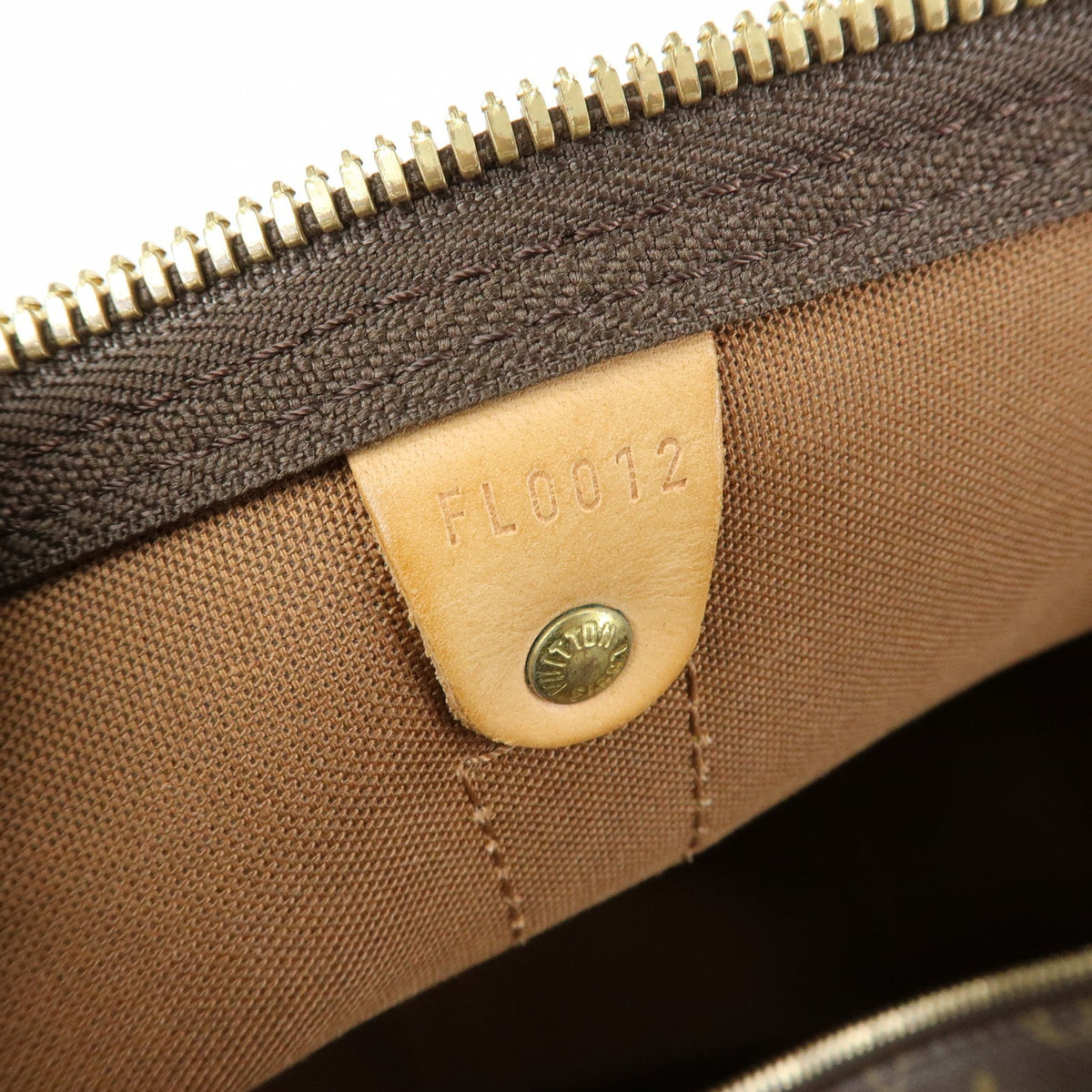 Louis Vuitton Keepall Monogram Canvas, Brown, Canvas, Travel Bag