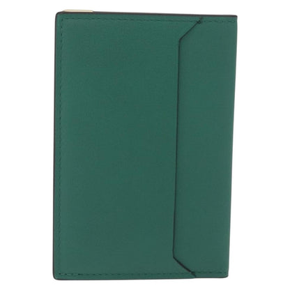 Cartier Coin Purse Must de Cartier Leather, Green, Leather, Wallet