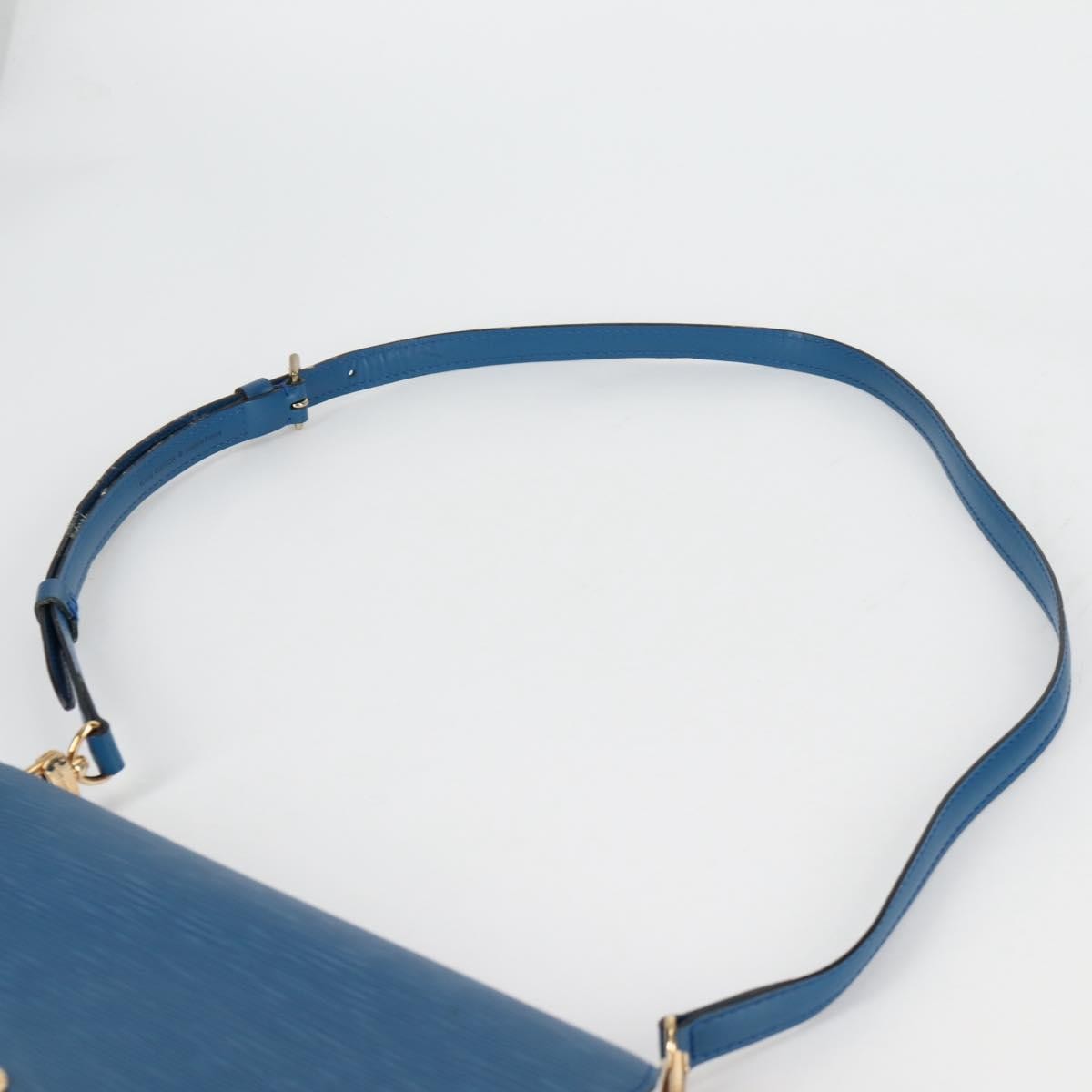 Louis Vuitton Grenelle Epi Leather, Blue, Leather, Shoulder Bag