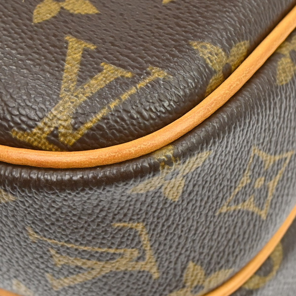Louis Vuitton Reporter Monogram, Brown, Canvas, Shoulder Bag