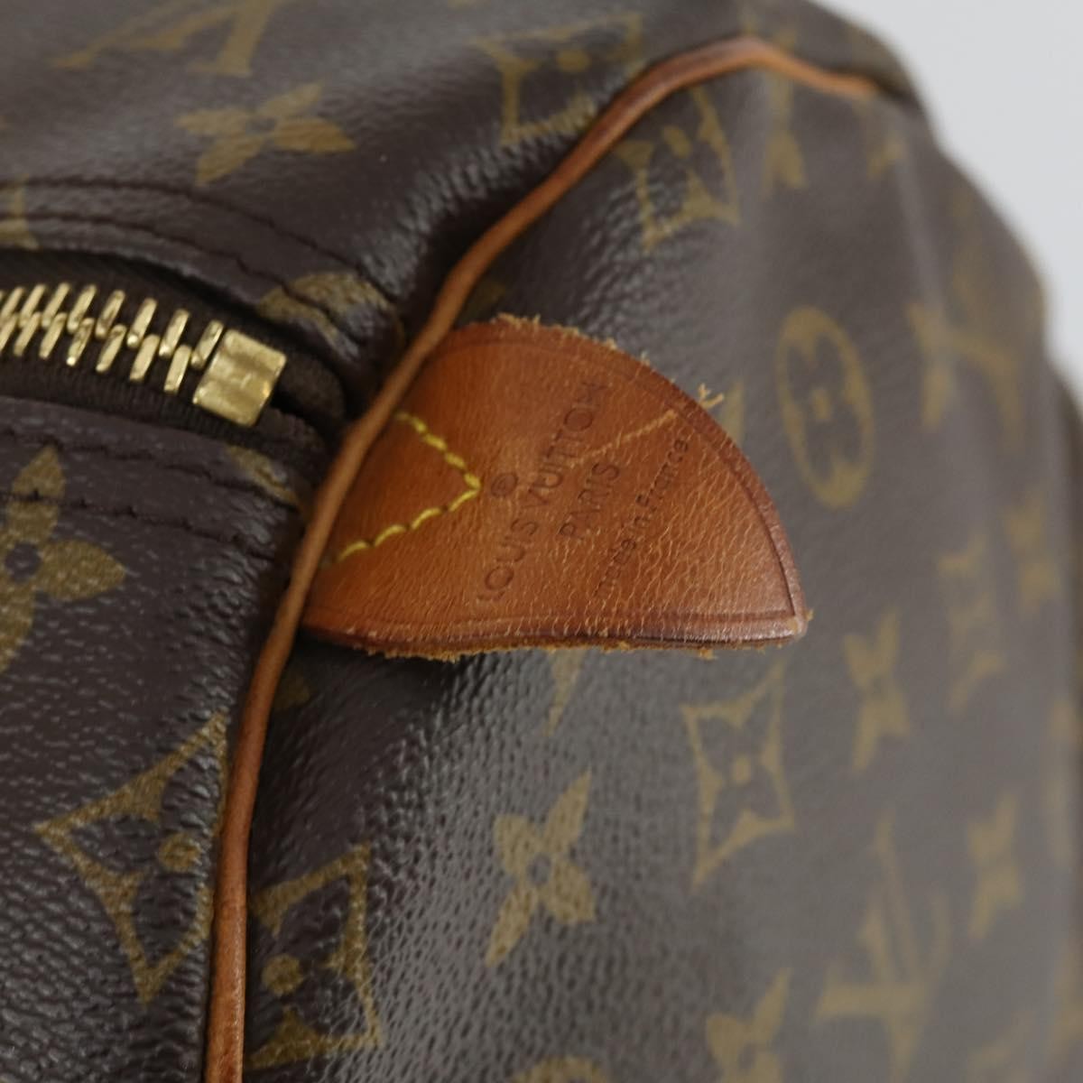 Louis Vuitton Keepall Monogram Canvas, Brown, Canvas, Travel Bag