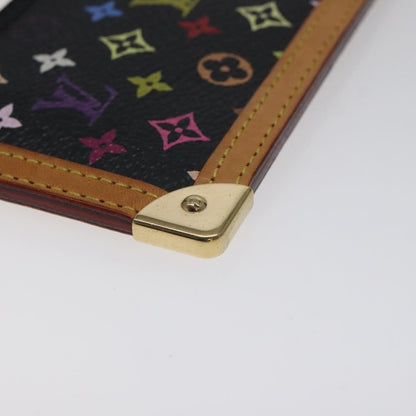 Louis Vuitton Pochette Clés Monogram Canvas, Black, Canvas, Wallet