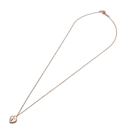 Tiffany & Co. Heart Lock Pendant 18K Rose Gold, Gold, Rose Gold, Necklace