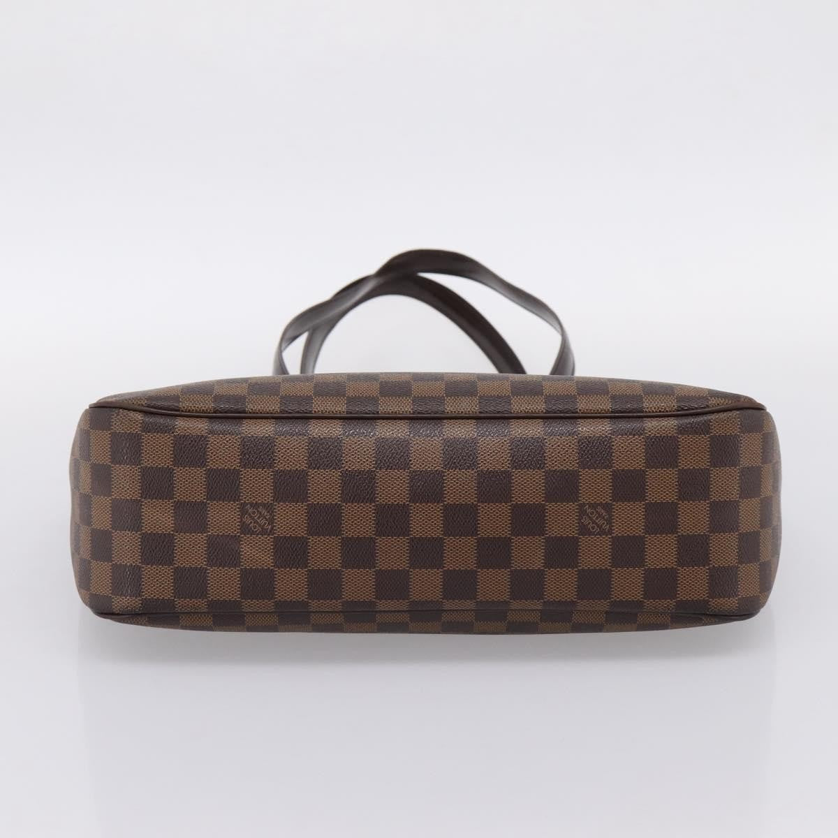 Louis Vuitton Parioli Damier Ebene, Brown, Canvas, Shoulder Bag