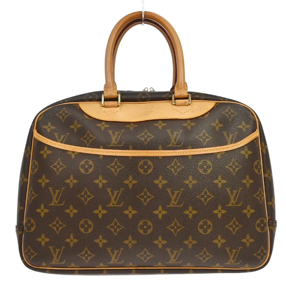 Louis Vuitton Deauville Monogram Canvas, Brown, Canvas, Handbag