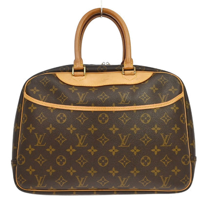 Louis Vuitton Deauville Monogram Canvas, Brown, Canvas, Handbag