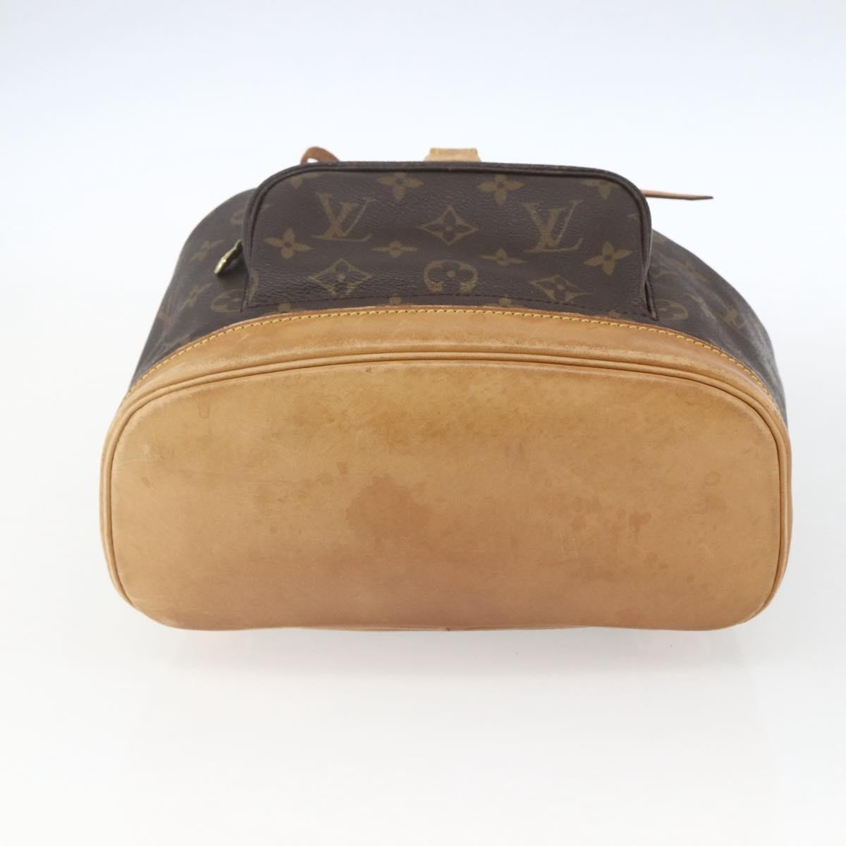 Louis Vuitton Vintage Montsouris Monogram Canvas, Brown, Canvas, Backpack