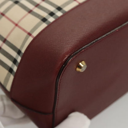 Burberry Nova Check Nova Check Canvas and leather, Beige, Canvas, Handbag