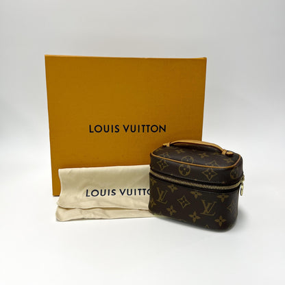 Louis Vuitton Nice Vanity Case Monogram Canvas, Brown, Canvas, Handbag