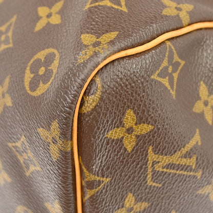 Louis Vuitton Keepall Monogram Canvas, Brown, Canvas, Travel Bag