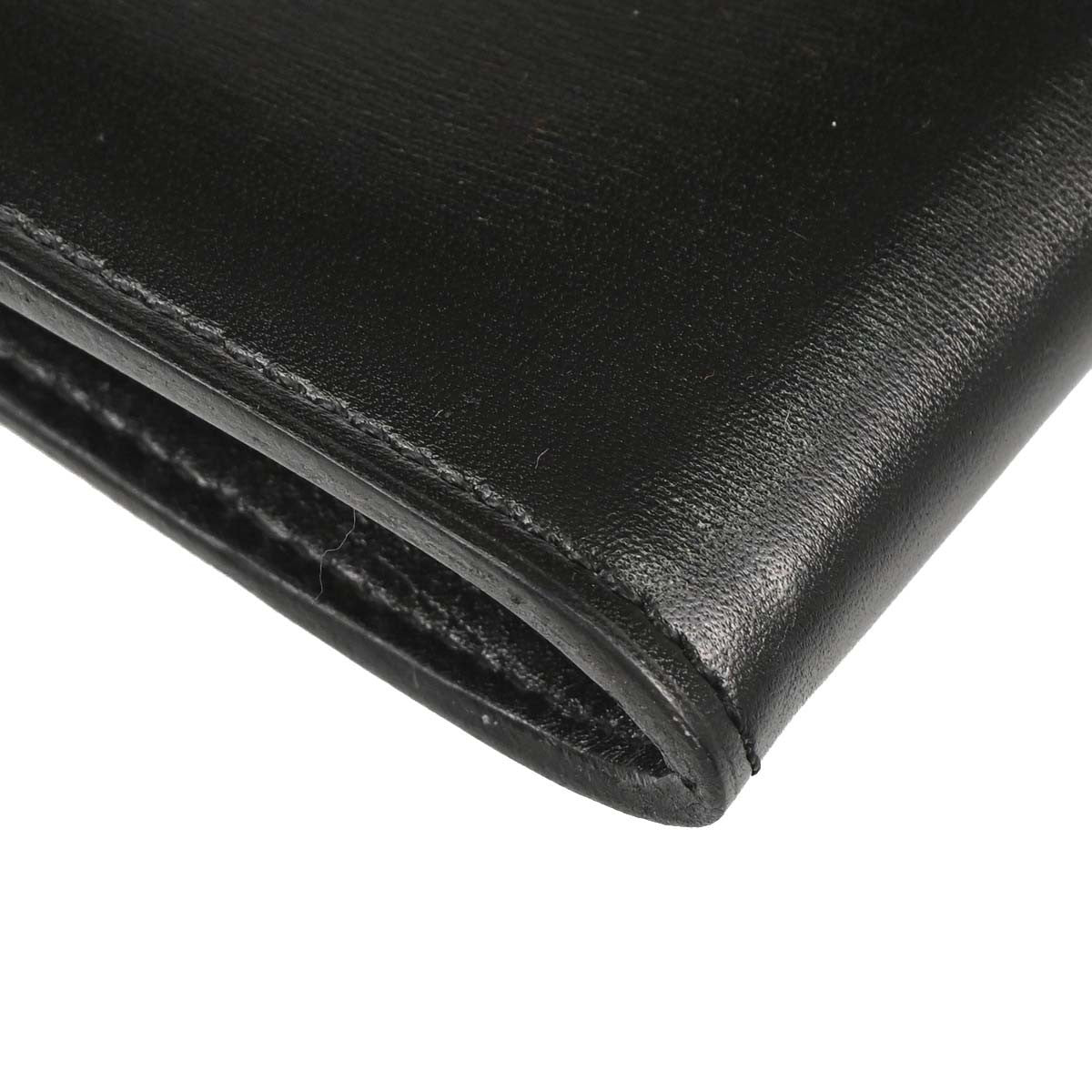 Hermes Onimaitou Pochette Box Calf, Black, Leather, Clutch