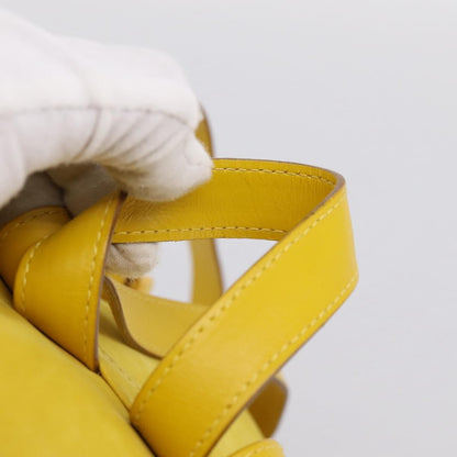 Salvatore Ferragamo Gancini Suede, Yellow, Suede, Backpack