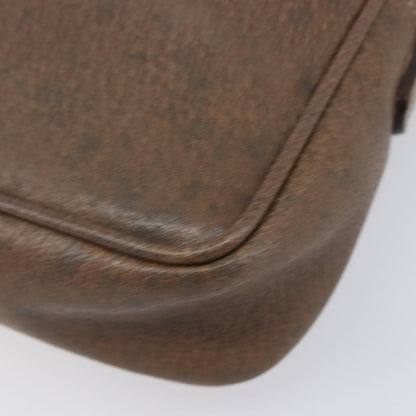 Gucci Shoulder Leather, Brown, Leather, Shoulder Bag