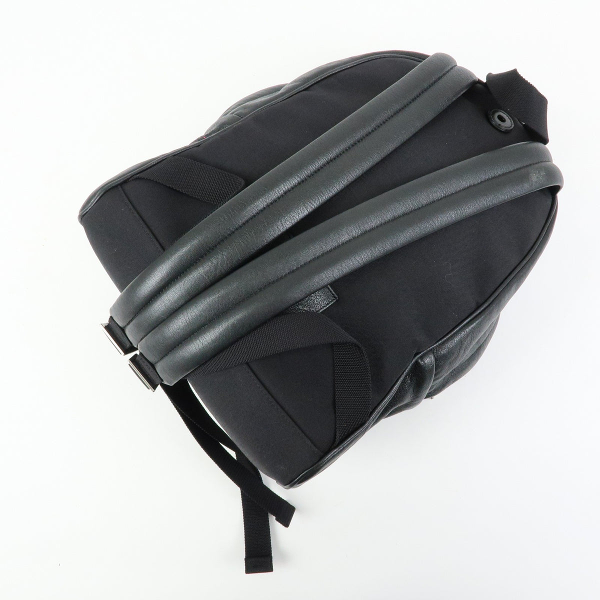 Saint Laurent City Patchwork Leather, Black, Leather, Backpack