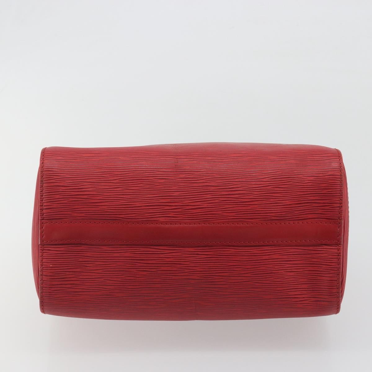 Louis Vuitton Speedy Epi Leather, Red, Leather, Handbag