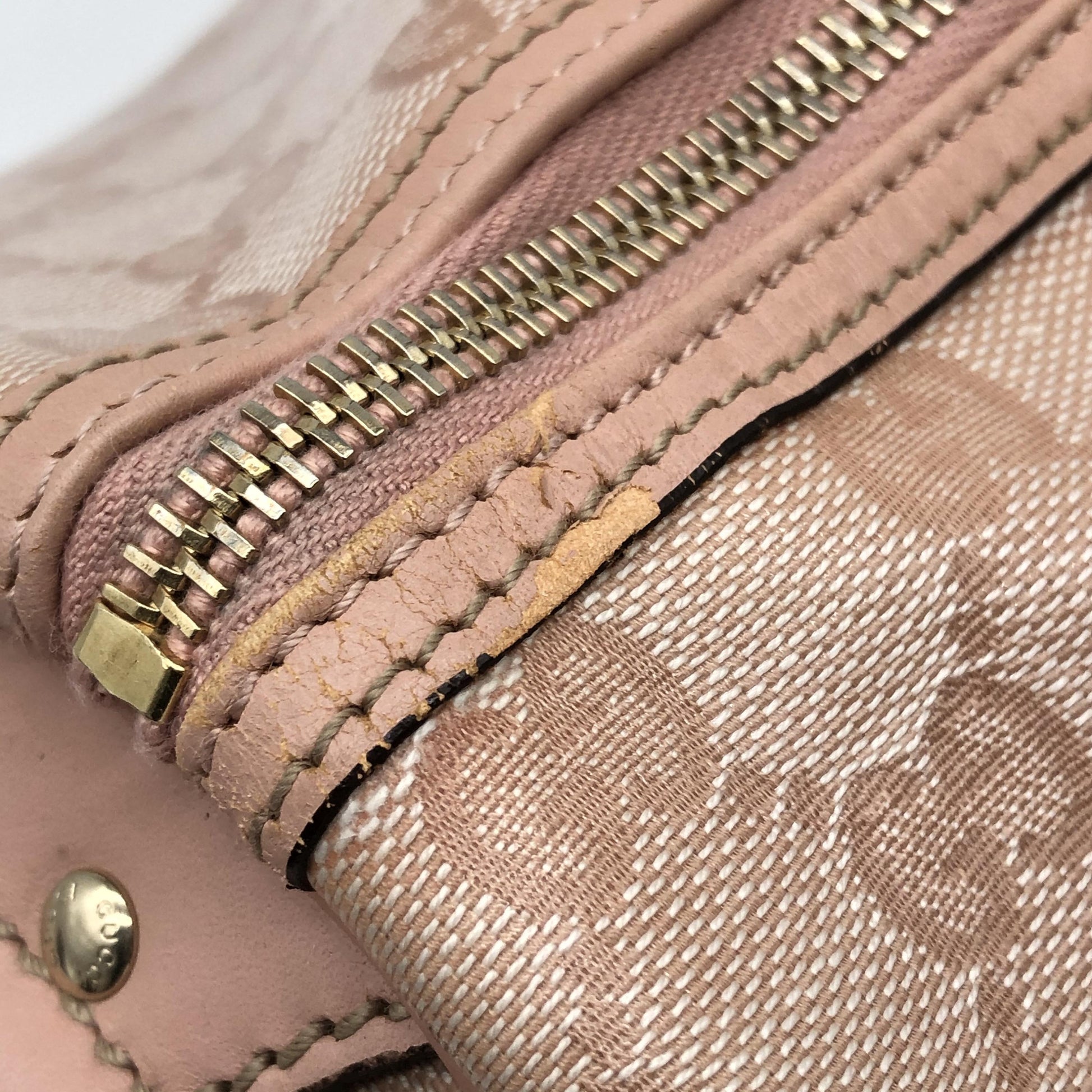Gucci Boston Suprême GG, Pink, Canvas, Travel Bag
