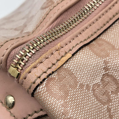 Gucci Boston Suprême GG, Pink, Canvas, Travel Bag