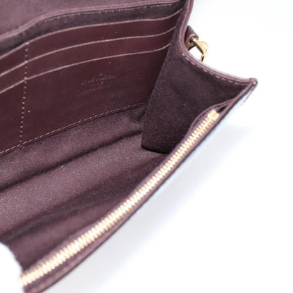 Louis Vuitton Bel Air Pochette Monogram Vernis, Burgundy, Patent Leather, Clutch