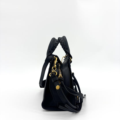 Balenciaga Neo Classic City Leather, Black, Leather, Handbag