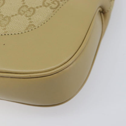 Gucci Jackie GG Canvas and Leather, Beige, Canvas, Tote Bag