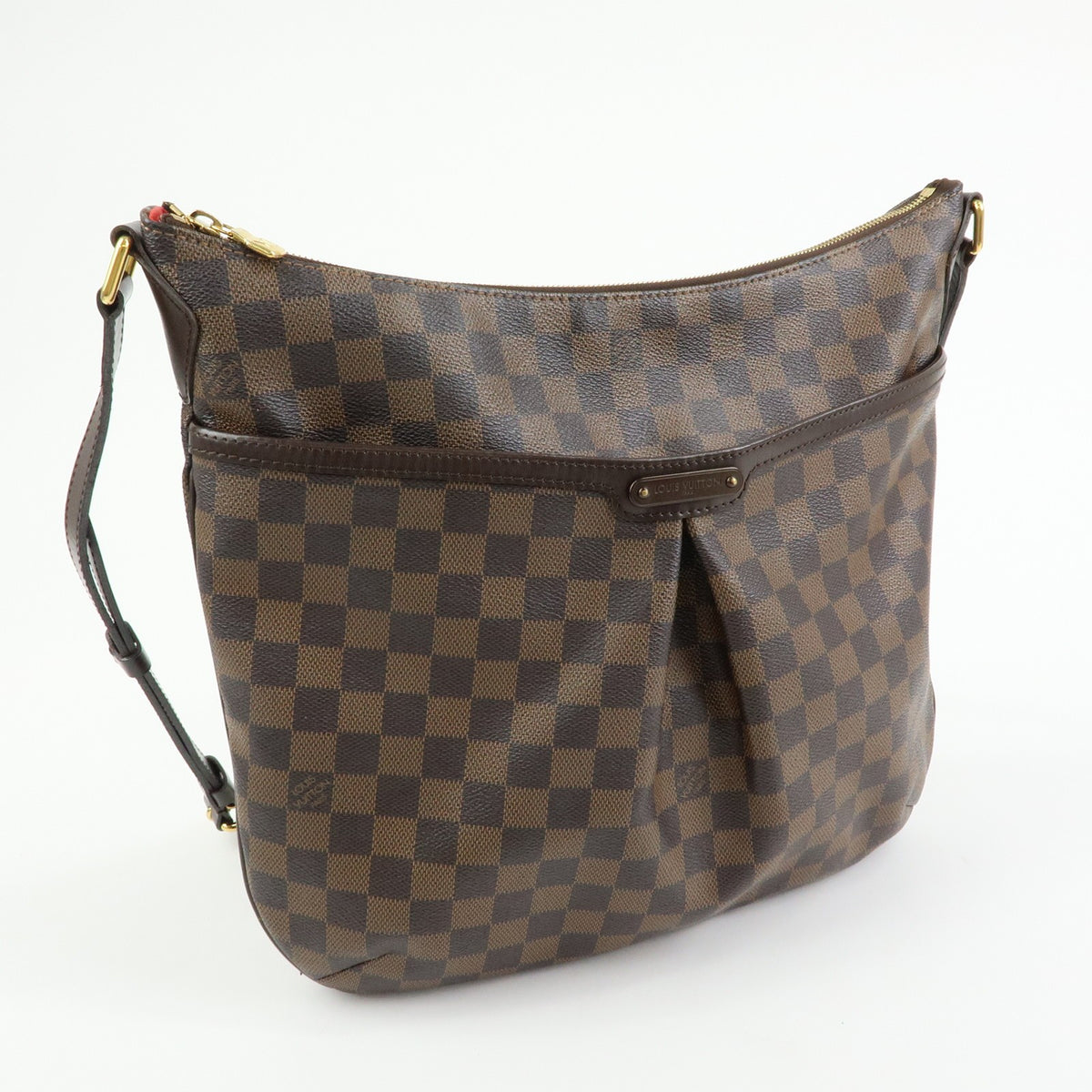 Louis Vuitton Bloomsbury Damier, Brown, Canvas, Shoulder Bag
