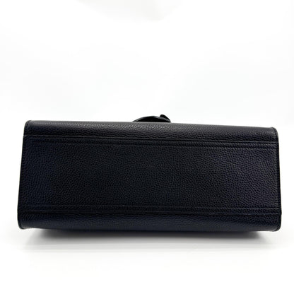 Gucci GG Marmont Top Handle Leather, Black, Leather, Handbag