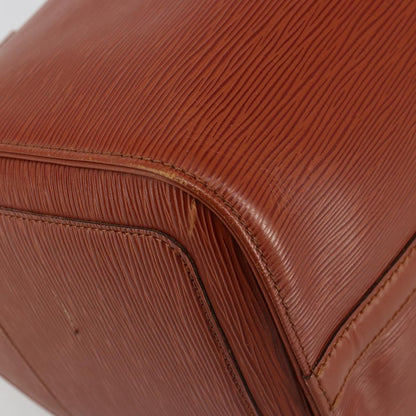 Louis Vuitton Speedy Epi Leather, Brown, Leather, Handbag