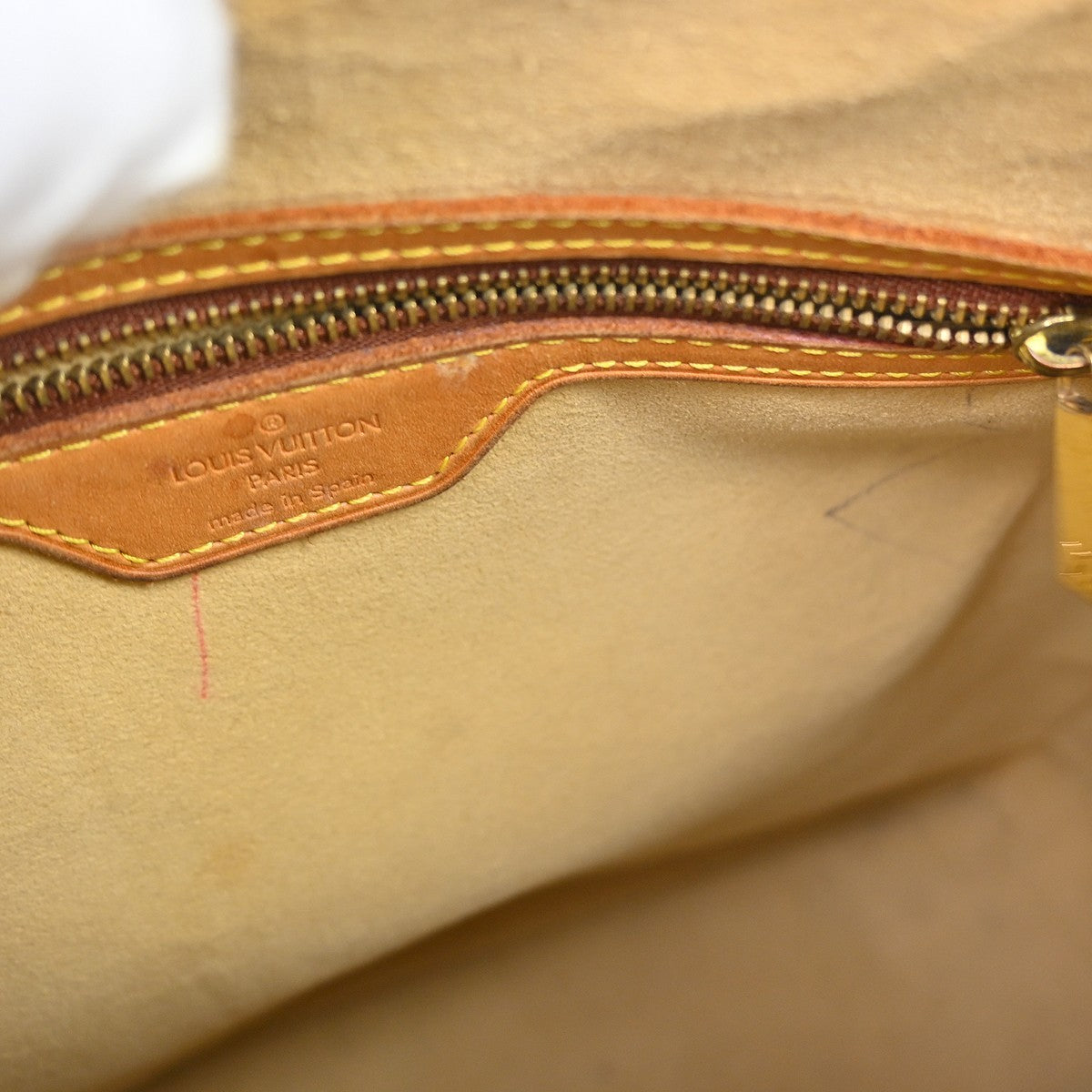Louis Vuitton Looping Monogram Canvas, Brown, Canvas, Handbag