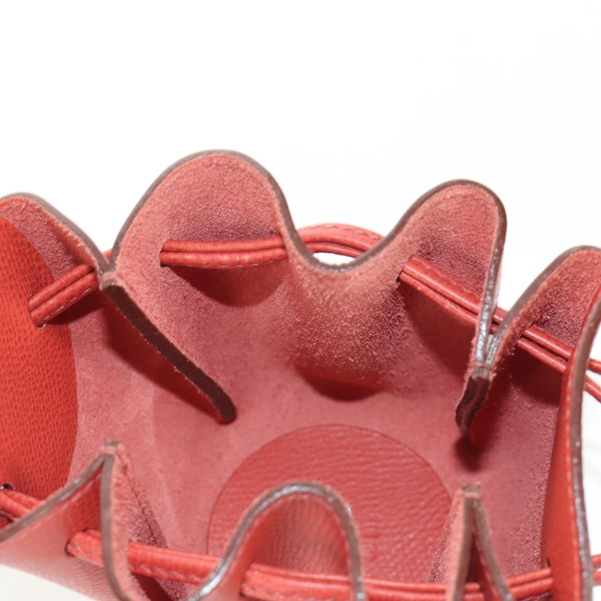 Hermes Vespa Leather, Red, Leather, Clutch