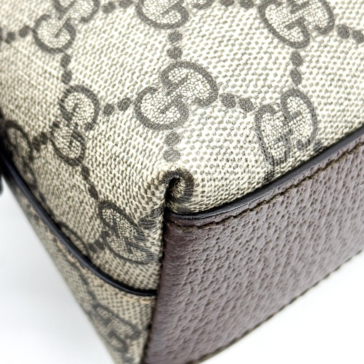 Gucci Ophidia Dome GG Coated Canvas, Brown, Canvas, Shoulder Bag