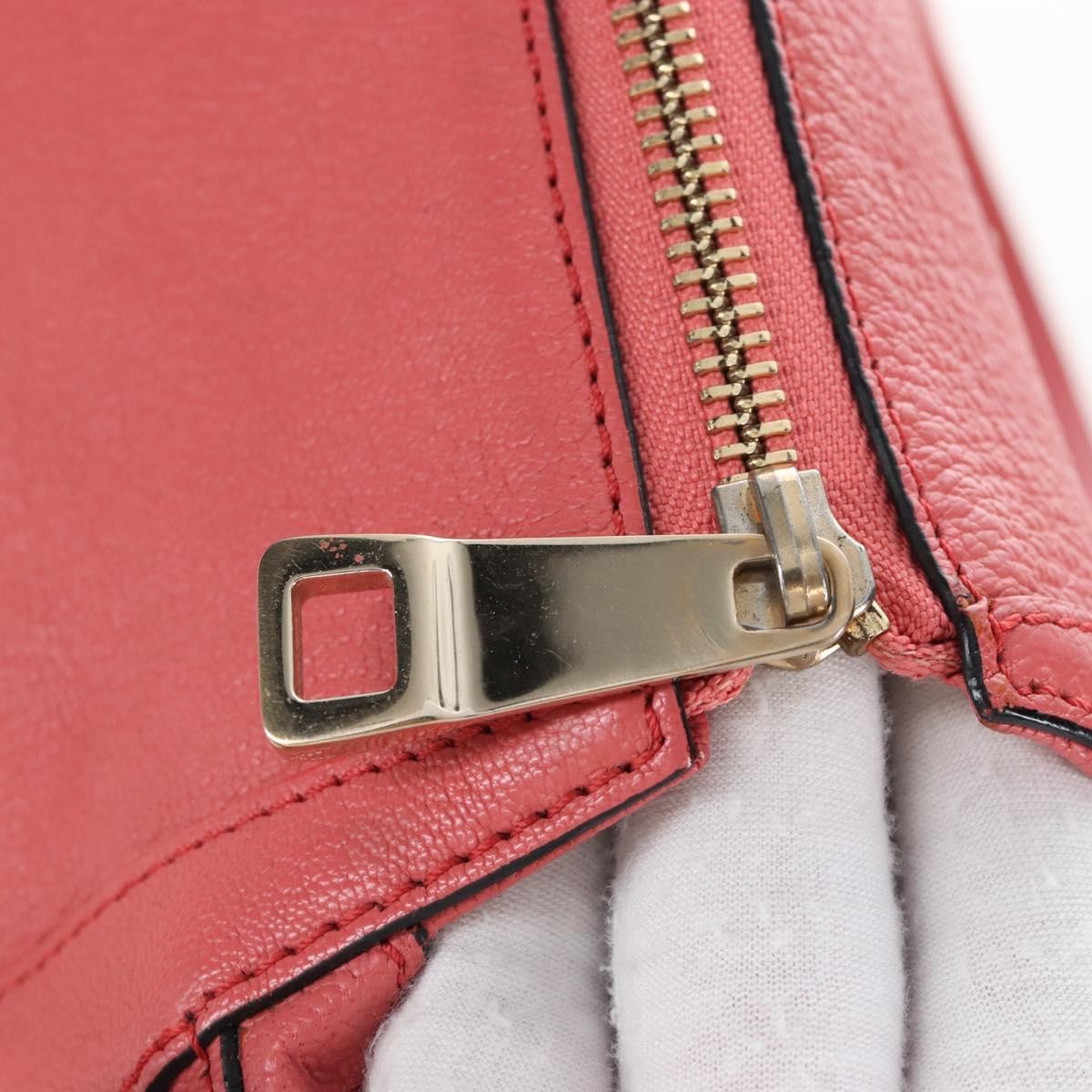 Chloe Bridget Convertible Satchel Leather, Pink, Leather, Handbag